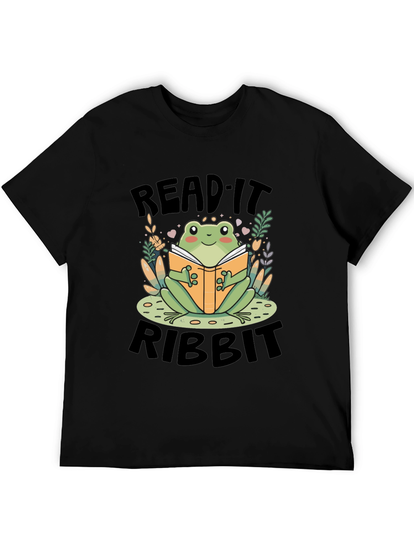 Read It Ribbit Frog Graphic Tee