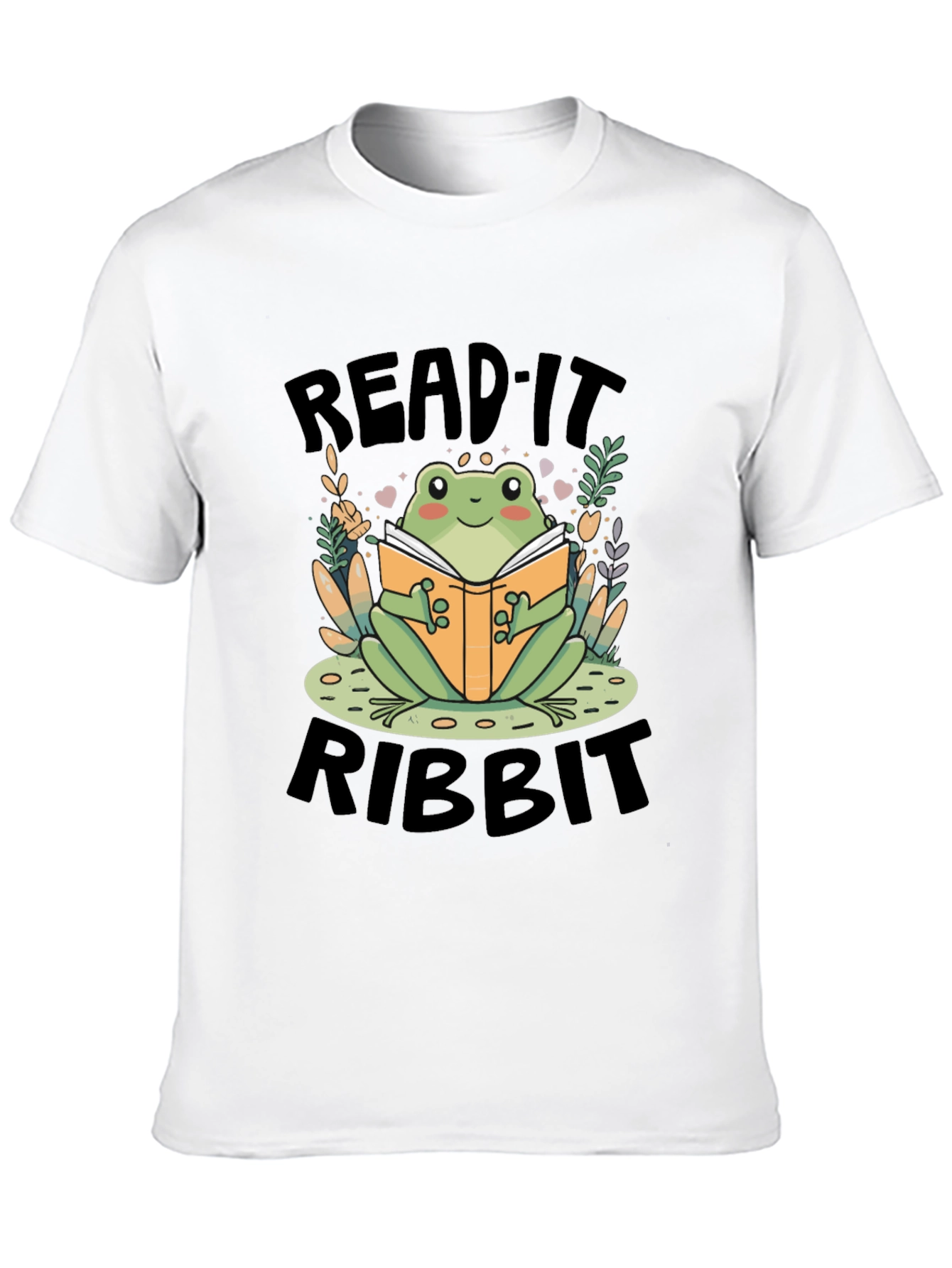 Read It Ribbit Frog Graphic Tee