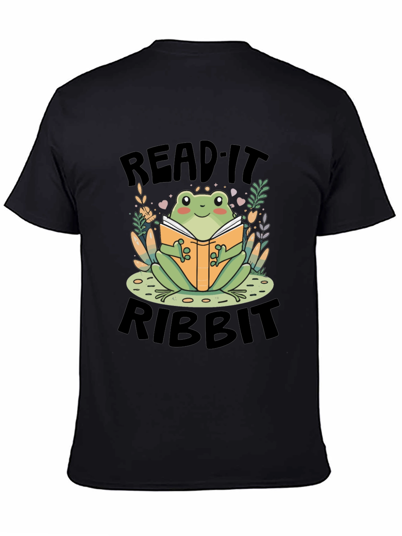 Read It Ribbit Frog Graphic Tee