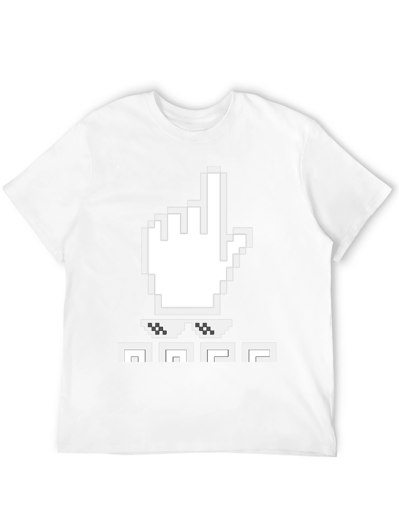 Pixel Hand T-Shirt: Level Up Your Style!