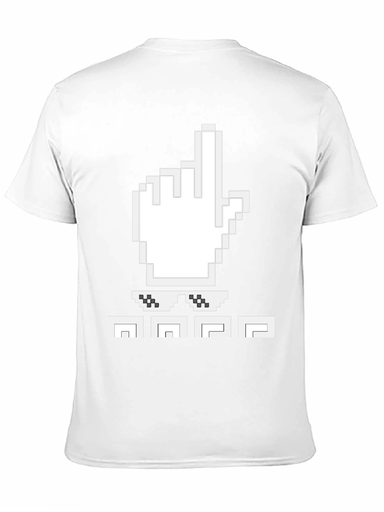 Pixel Hand T-Shirt: Level Up Your Style!