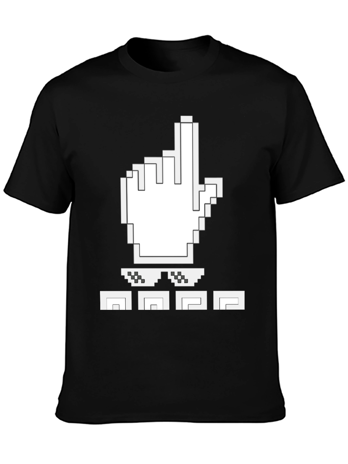 Pixel Hand T-Shirt: Level Up Your Style!