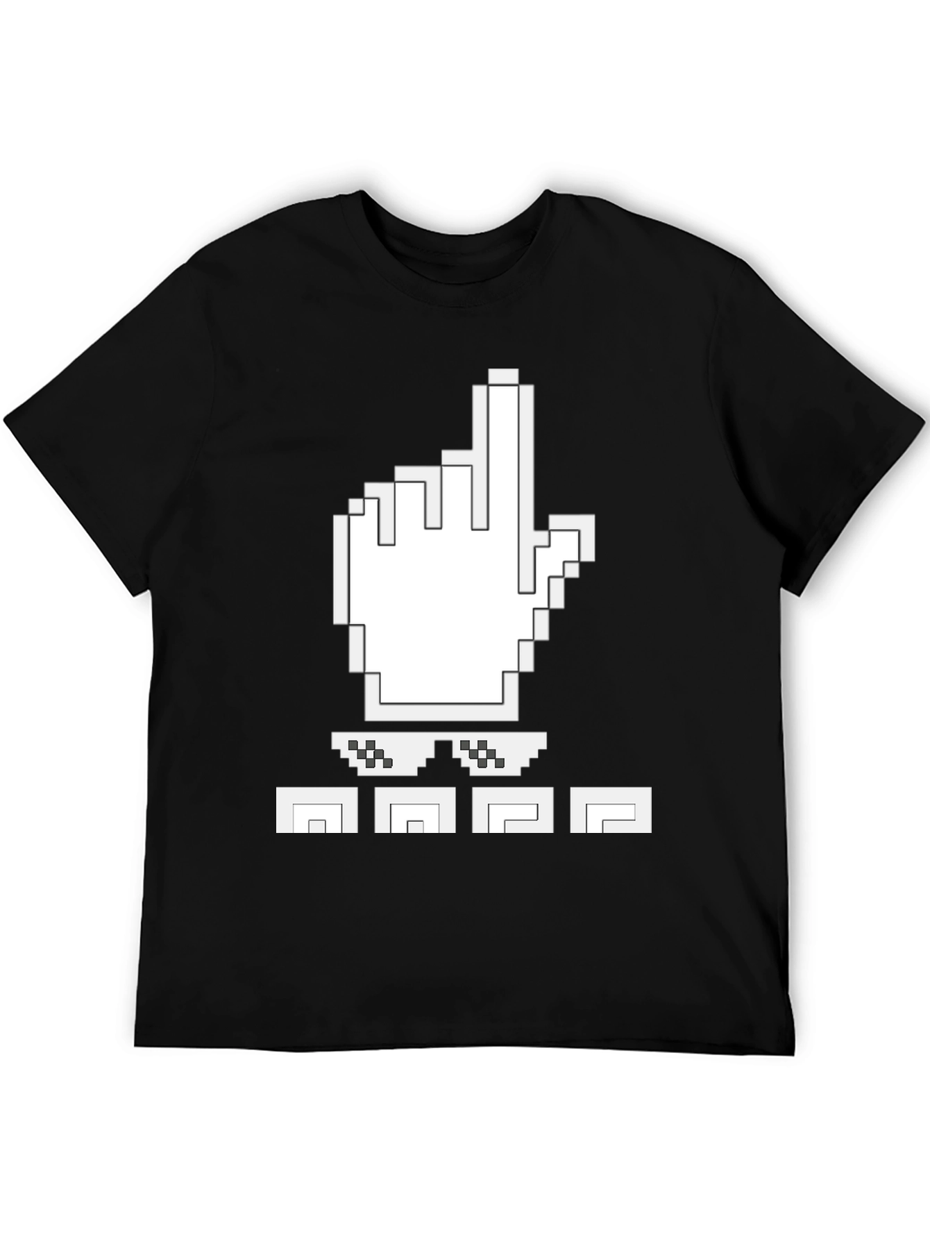 Pixel Hand T-Shirt: Level Up Your Style!