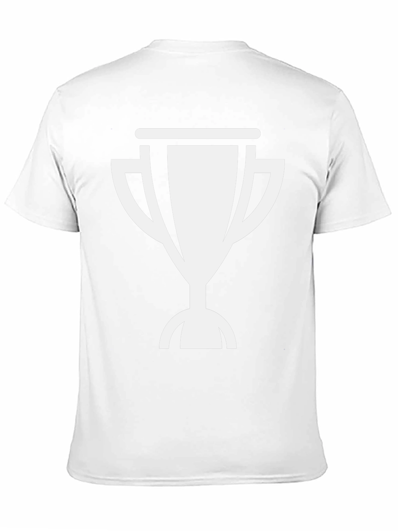 Trophy Graphic Tee - Mens Black Cotton Shirt