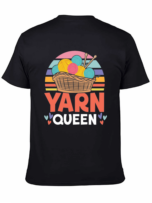 Yarn Queen T-Shirt - Knitting Lovers Tee