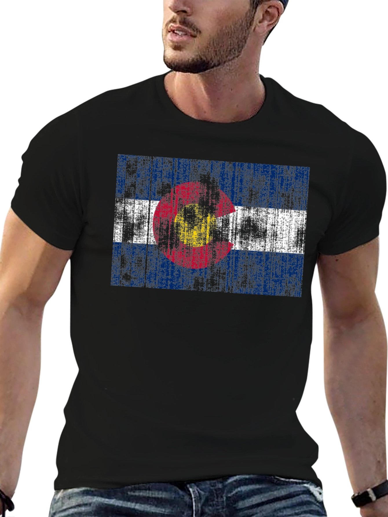 Colorado Flag Graphic T-Shirt
