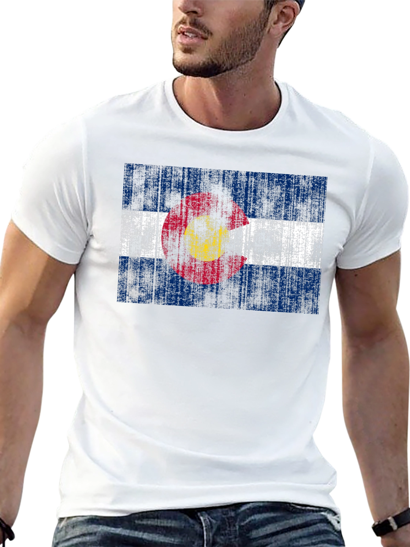 Colorado Flag Graphic T-Shirt