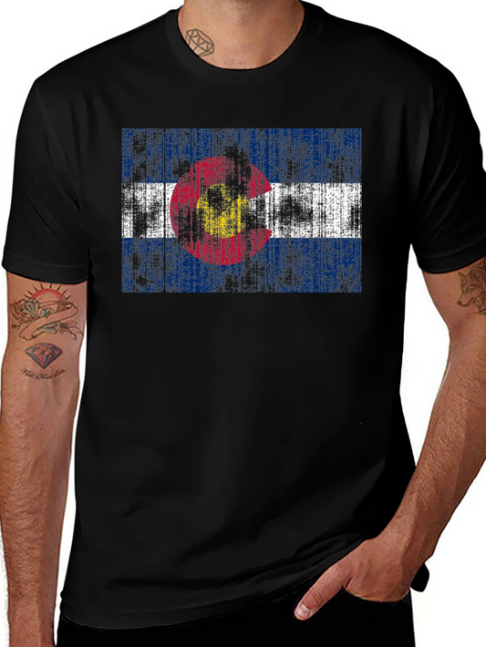 Colorado Flag Graphic T-Shirt