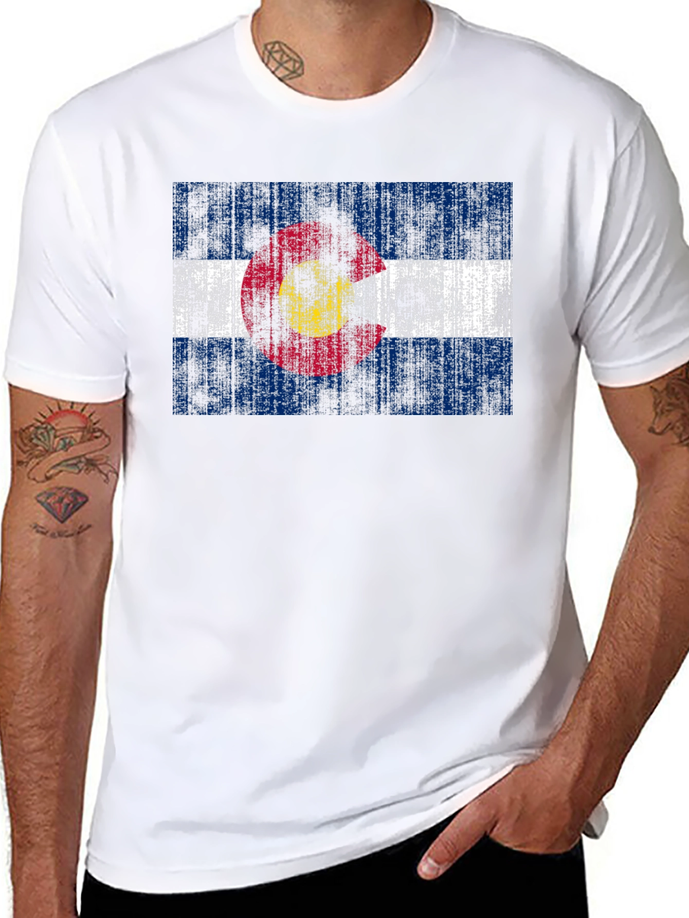Colorado Flag Graphic T-Shirt