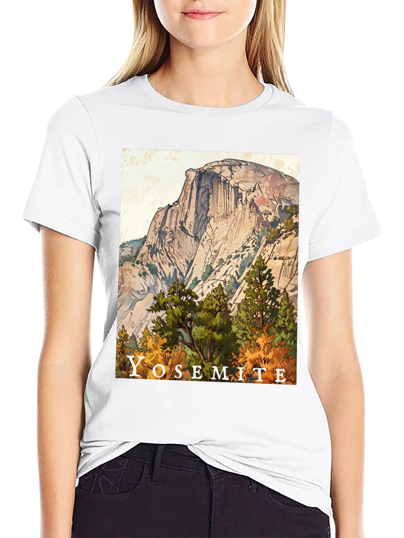 Yosemite Graphic Tee - Nature Inspired