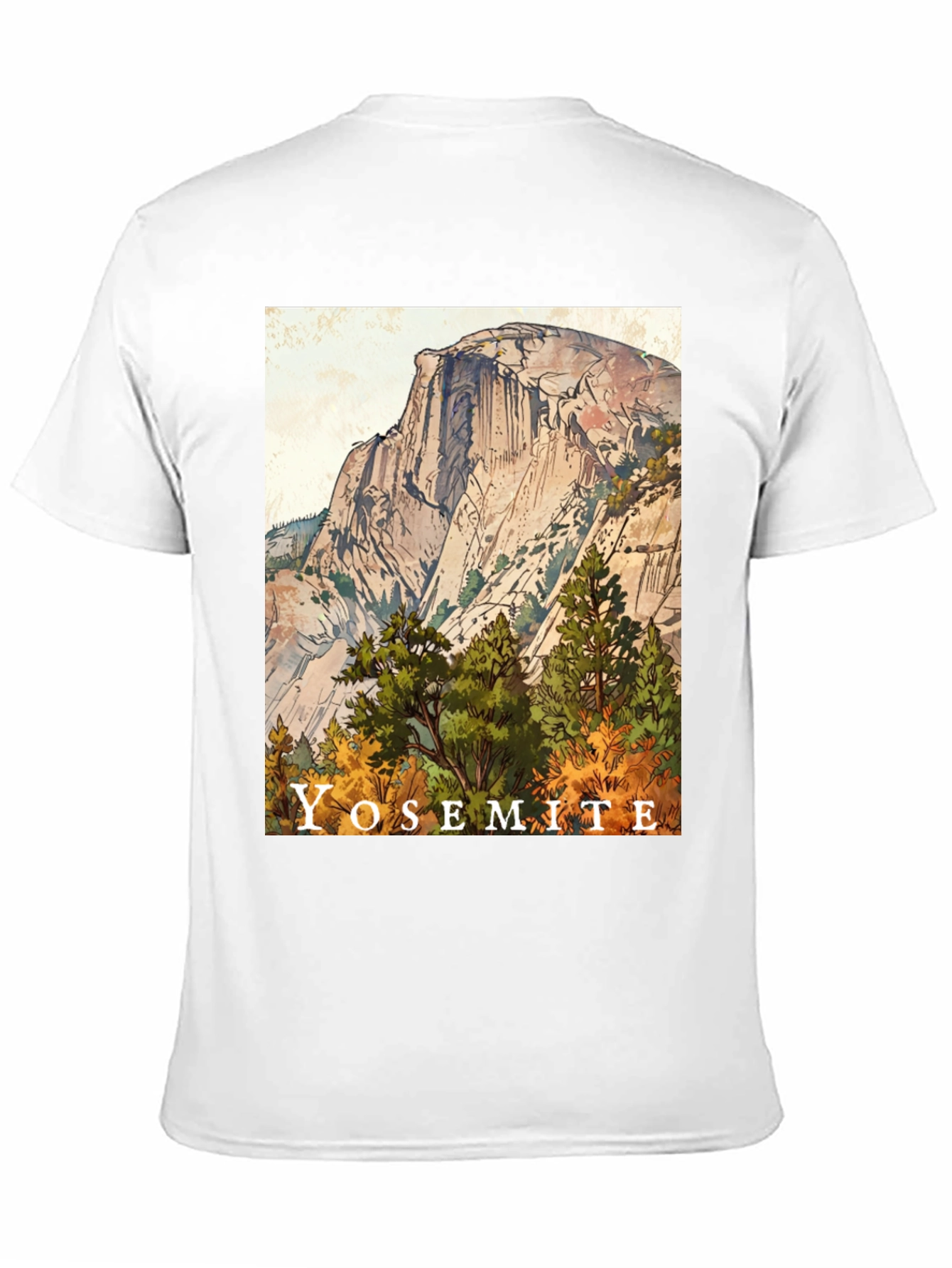 Yosemite Graphic Tee - Nature Inspired