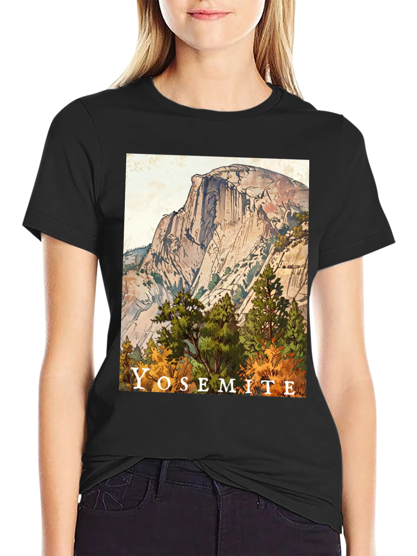 Yosemite Graphic Tee - Nature Inspired