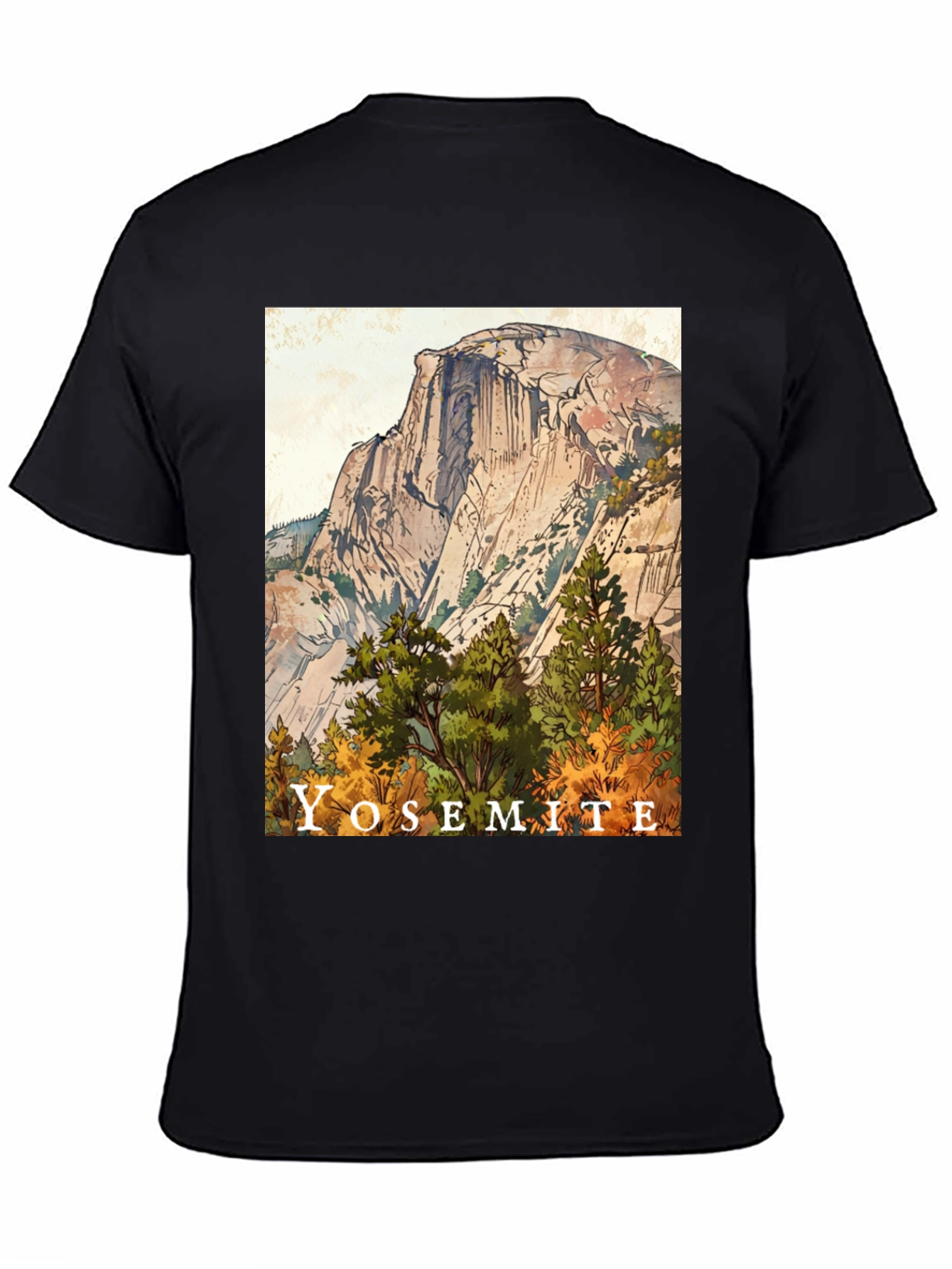 Yosemite Graphic Tee - Nature Inspired
