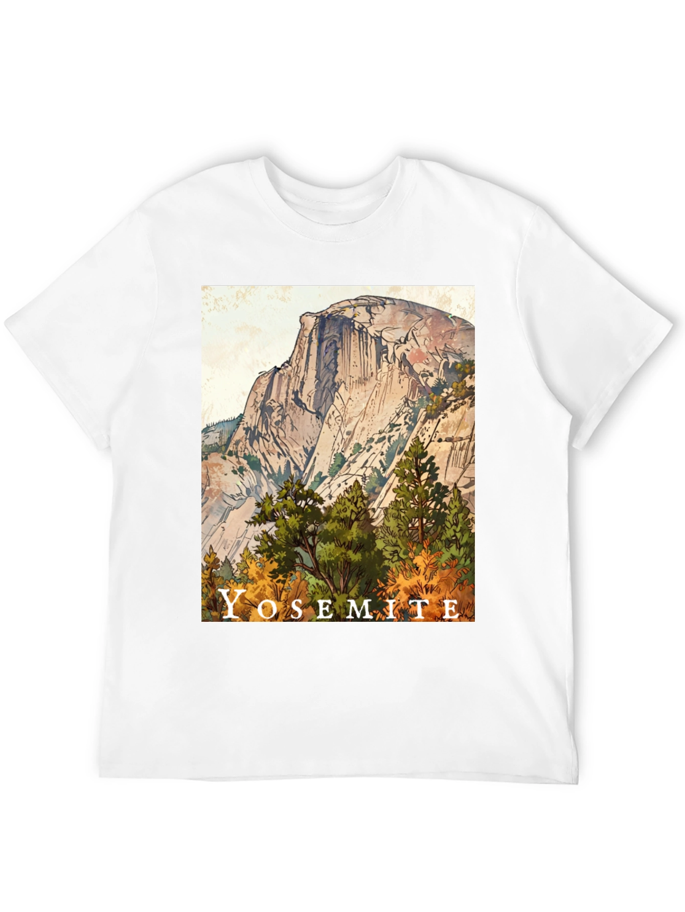 Yosemite Graphic Tee - Nature Inspired
