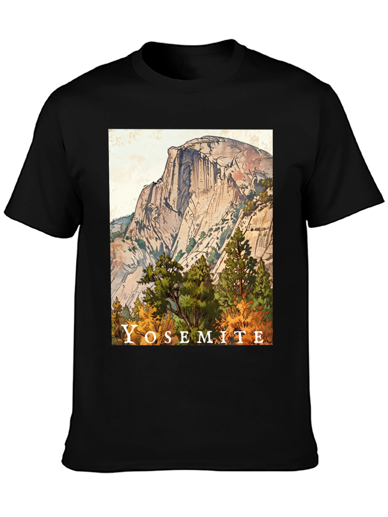 Yosemite Graphic Tee - Nature Inspired