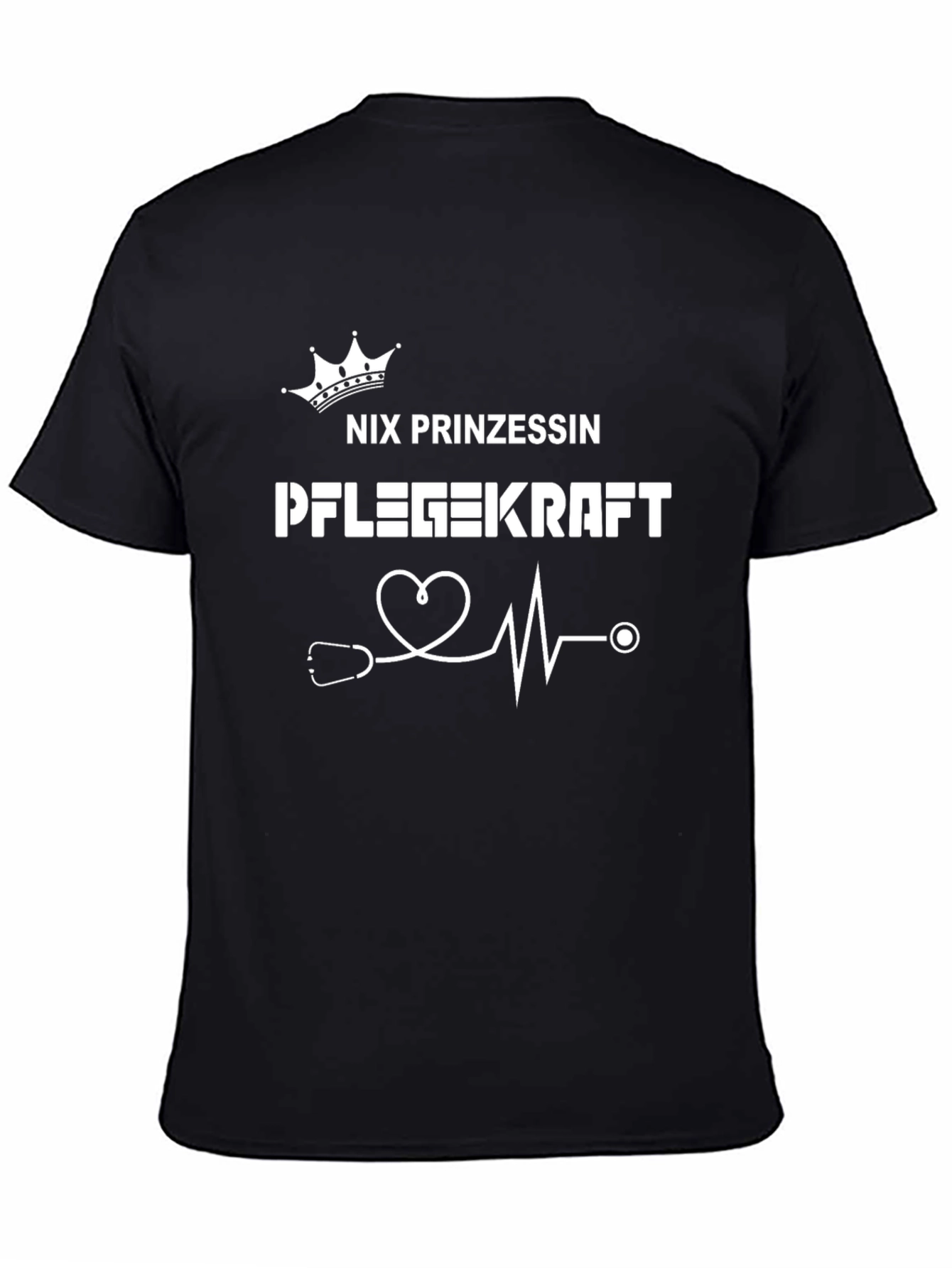 Nix Prinzessin Pflegekraft Nurse T-Shirt