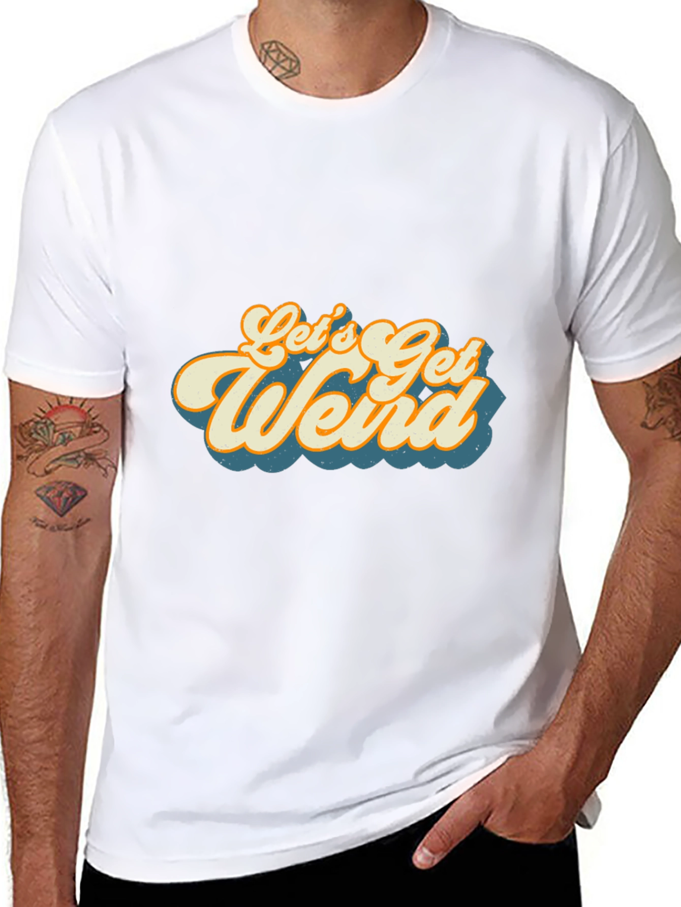 Lets Get Weird Graphic Tee