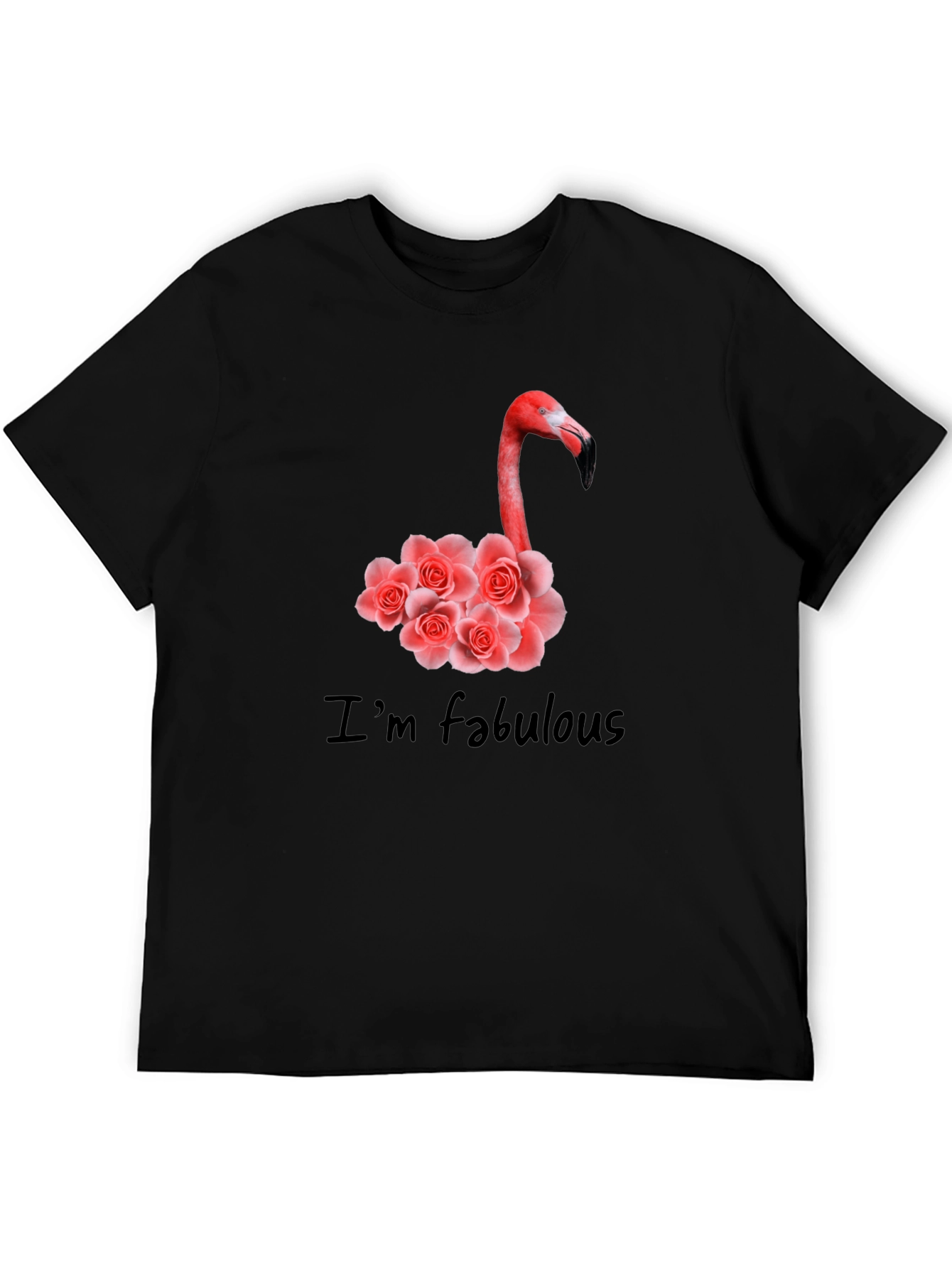 Fabulous Flamingo Floral Graphic Tee