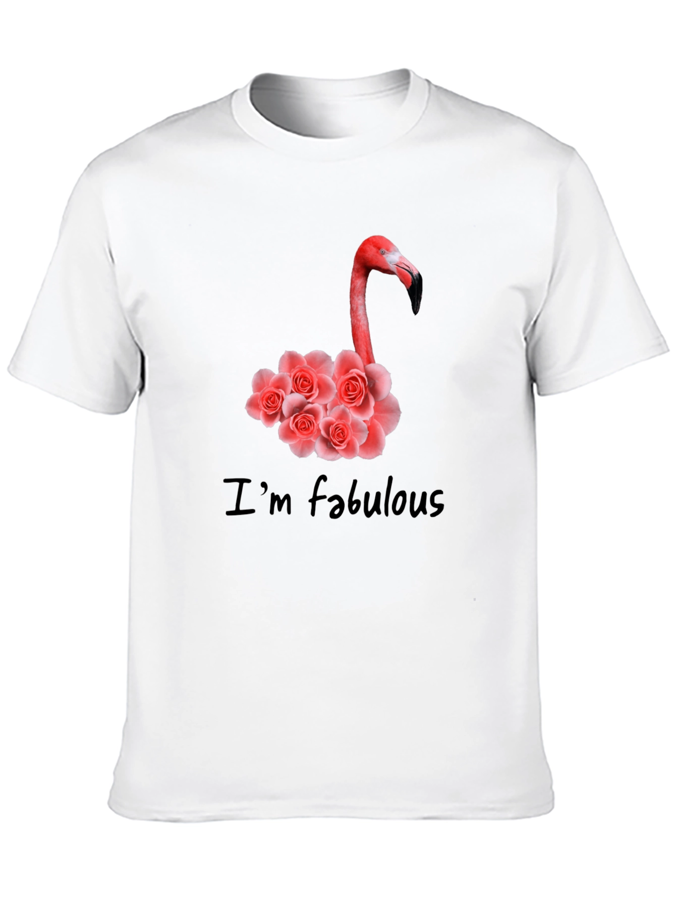 Fabulous Flamingo Floral Graphic Tee