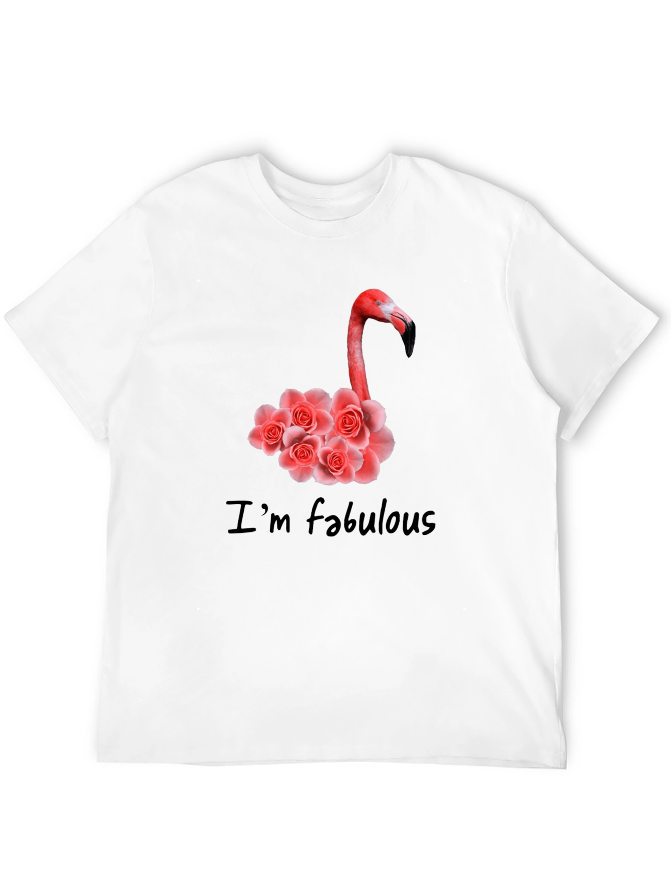 Fabulous Flamingo Floral Graphic Tee