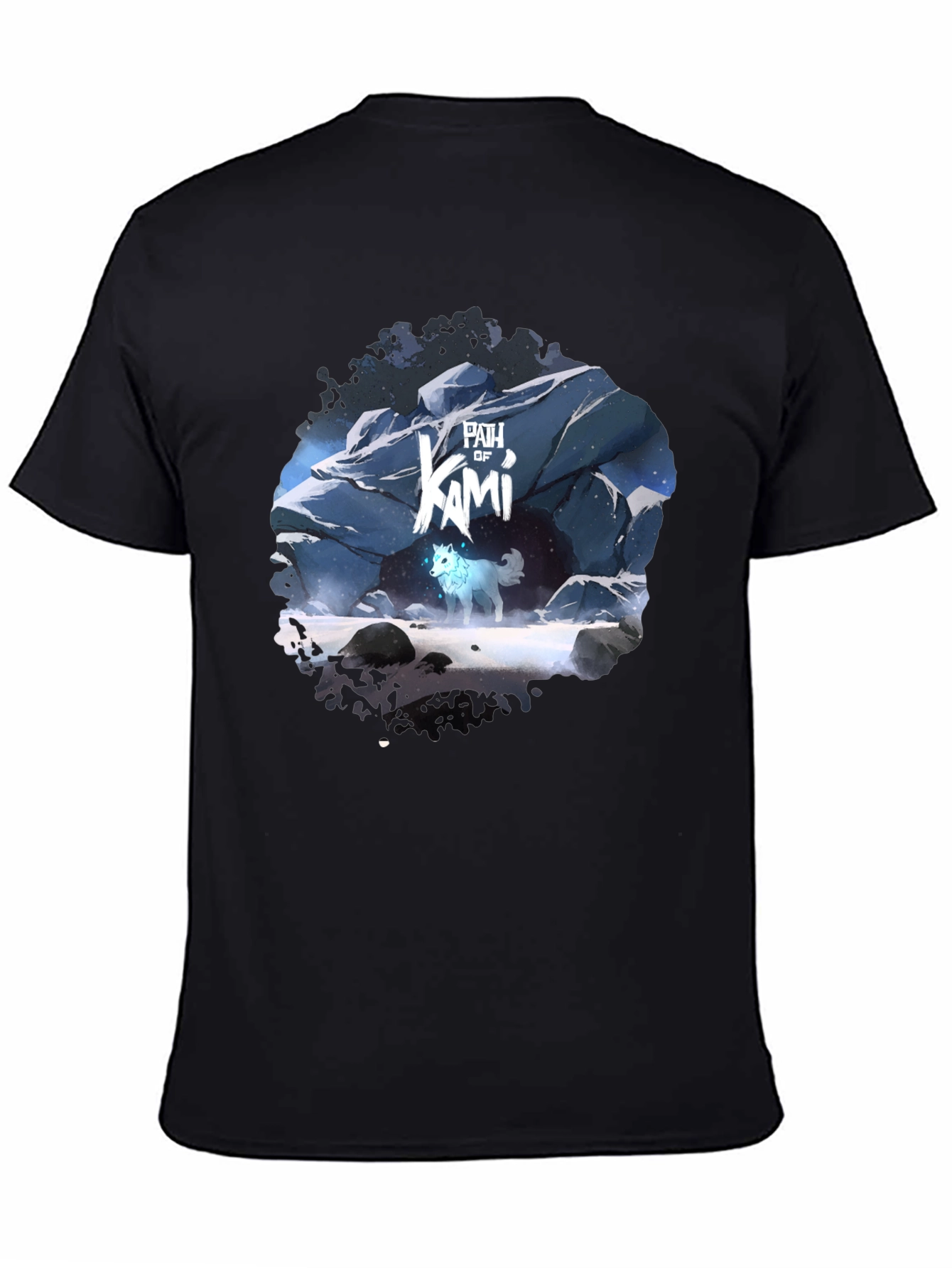 Path of Kami Graphic Tee - Mens Black T-Shirt