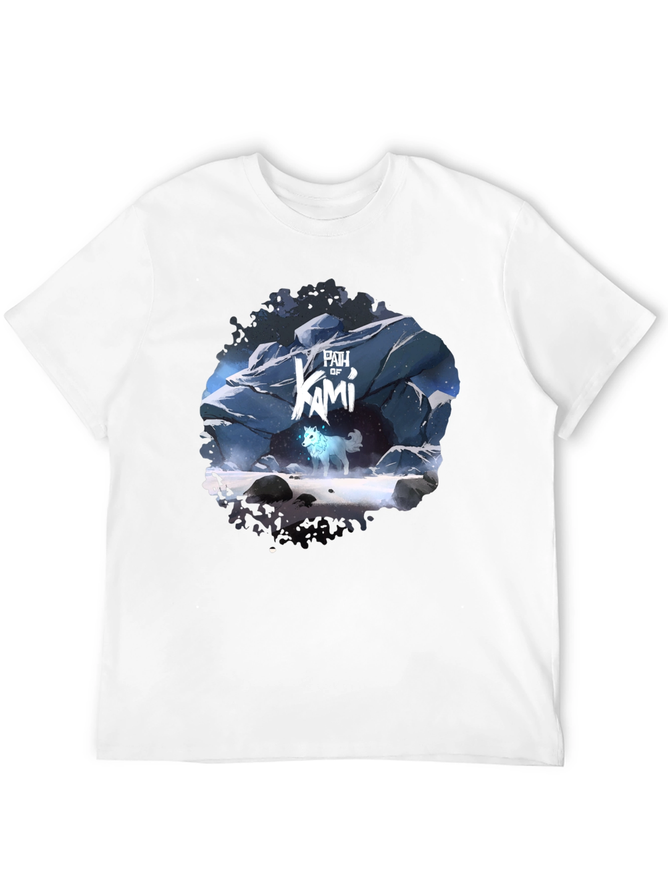 Path of Kami Graphic Tee - Mens Black T-Shirt