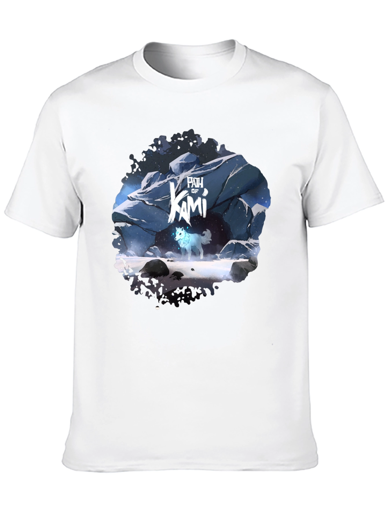 Path of Kami Graphic Tee - Mens Black T-Shirt