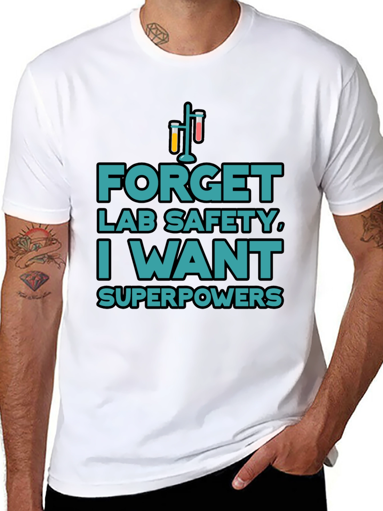 Forget Lab Safety Superpowers T-Shirt