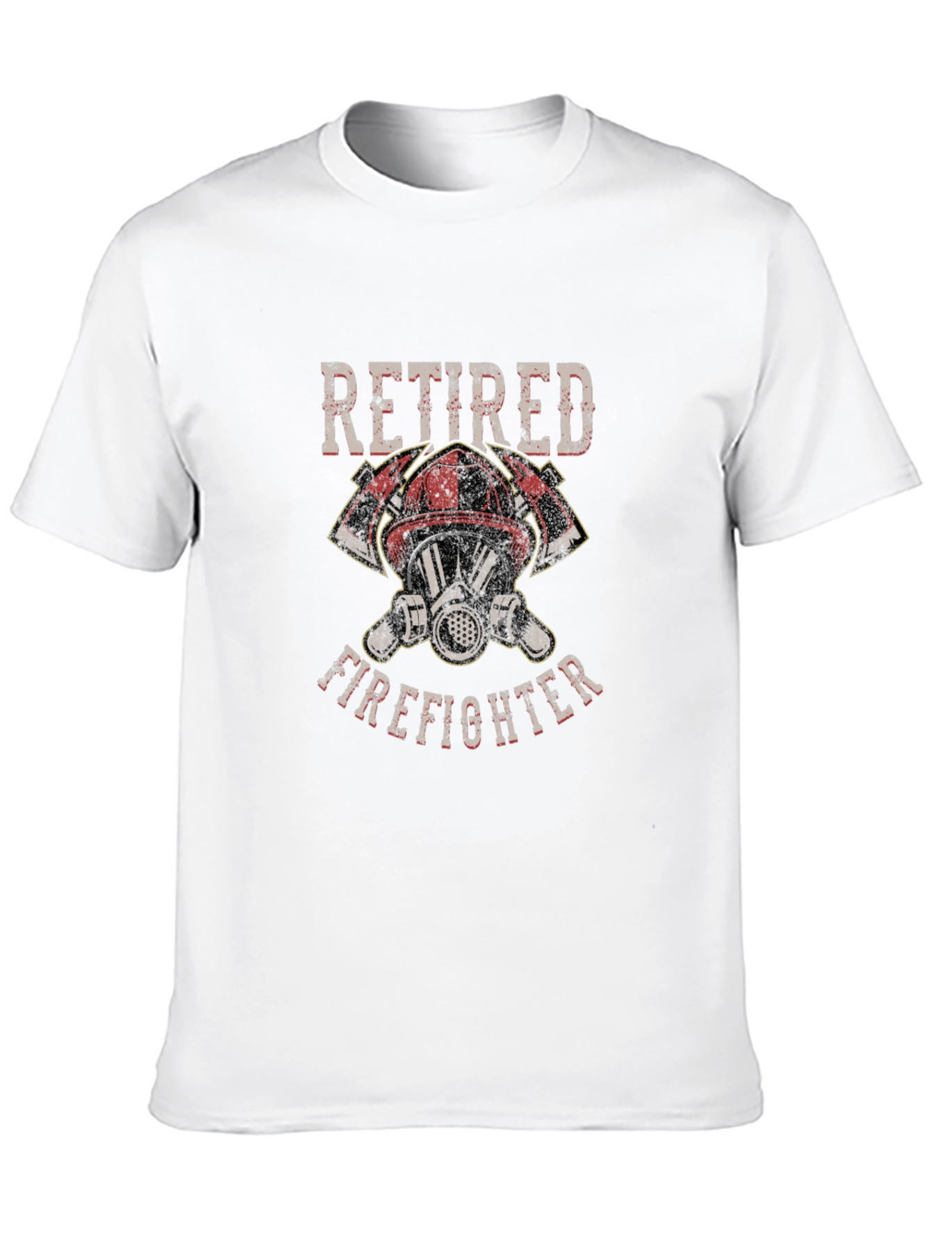 Retired Firefighter Graphic T-Shirt