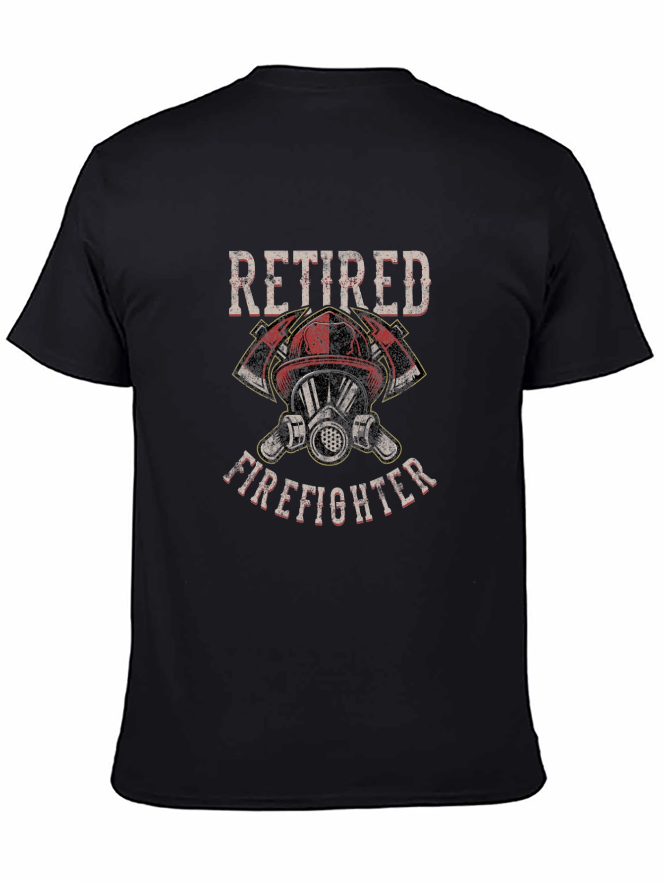 Retired Firefighter Graphic T-Shirt