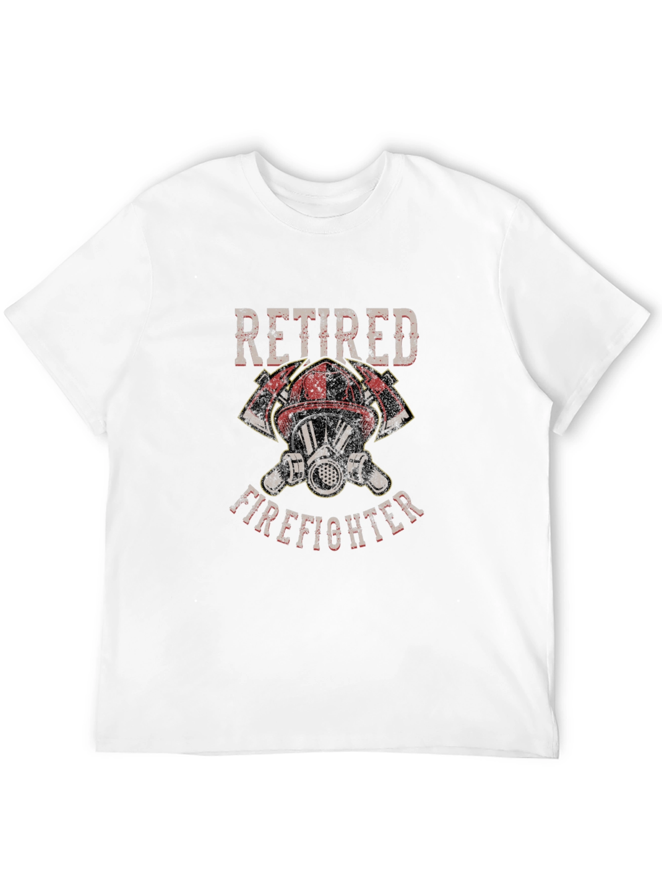 Retired Firefighter Graphic T-Shirt