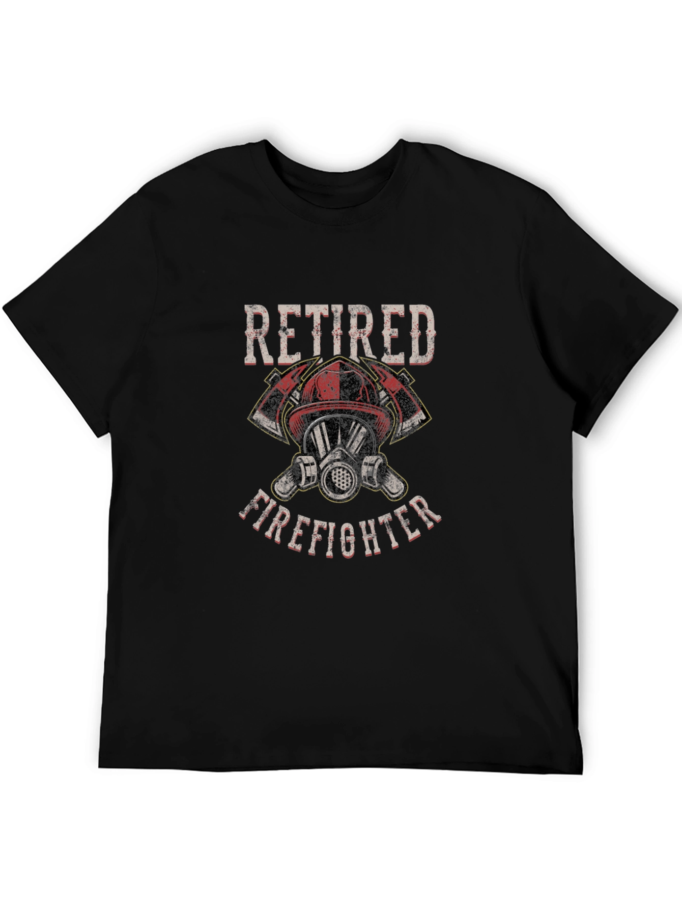Retired Firefighter Graphic T-Shirt