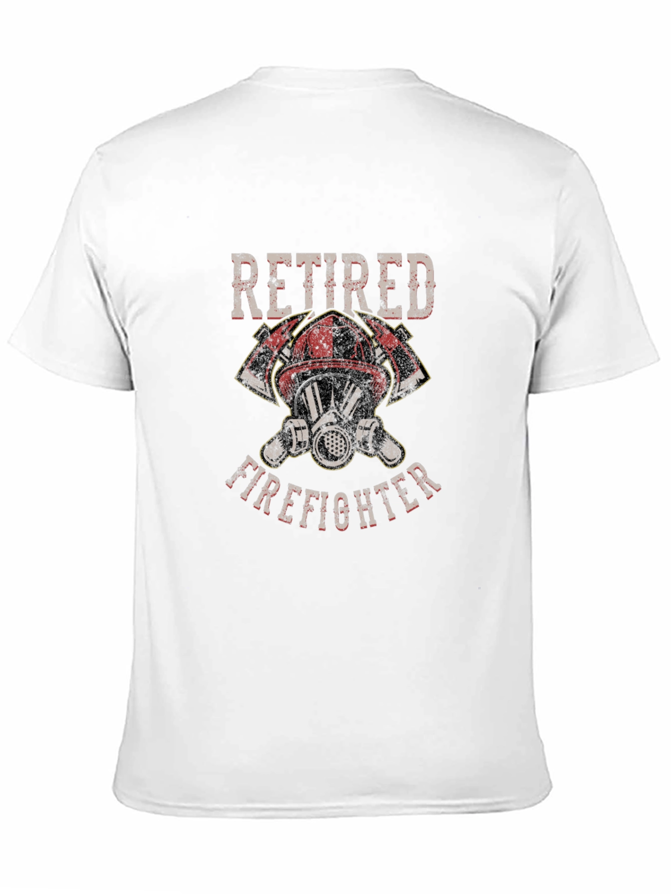 Retired Firefighter Graphic T-Shirt