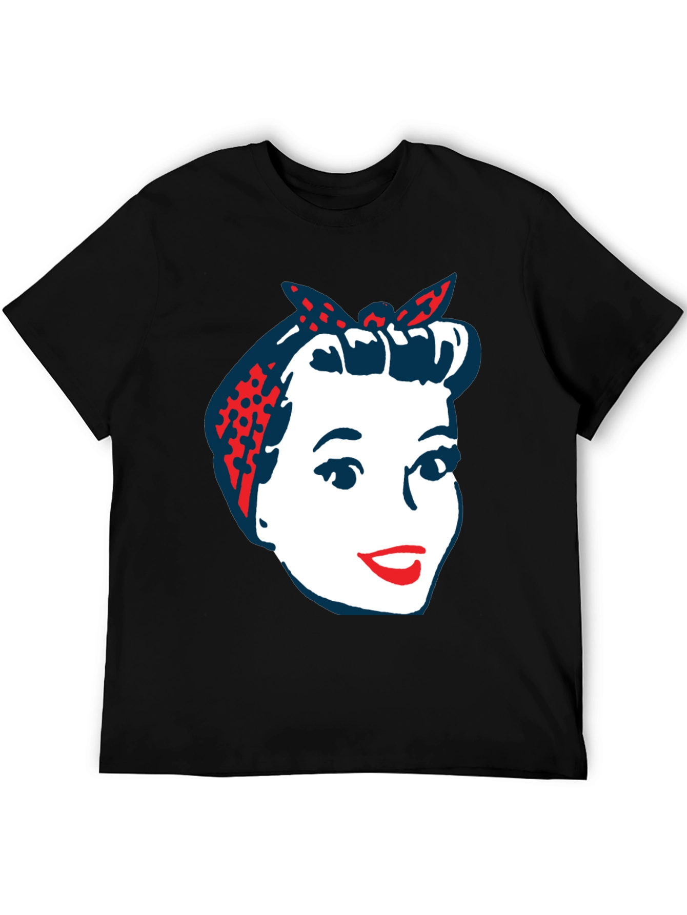 Retro Rosie the Riveter Graphic T-Shirt