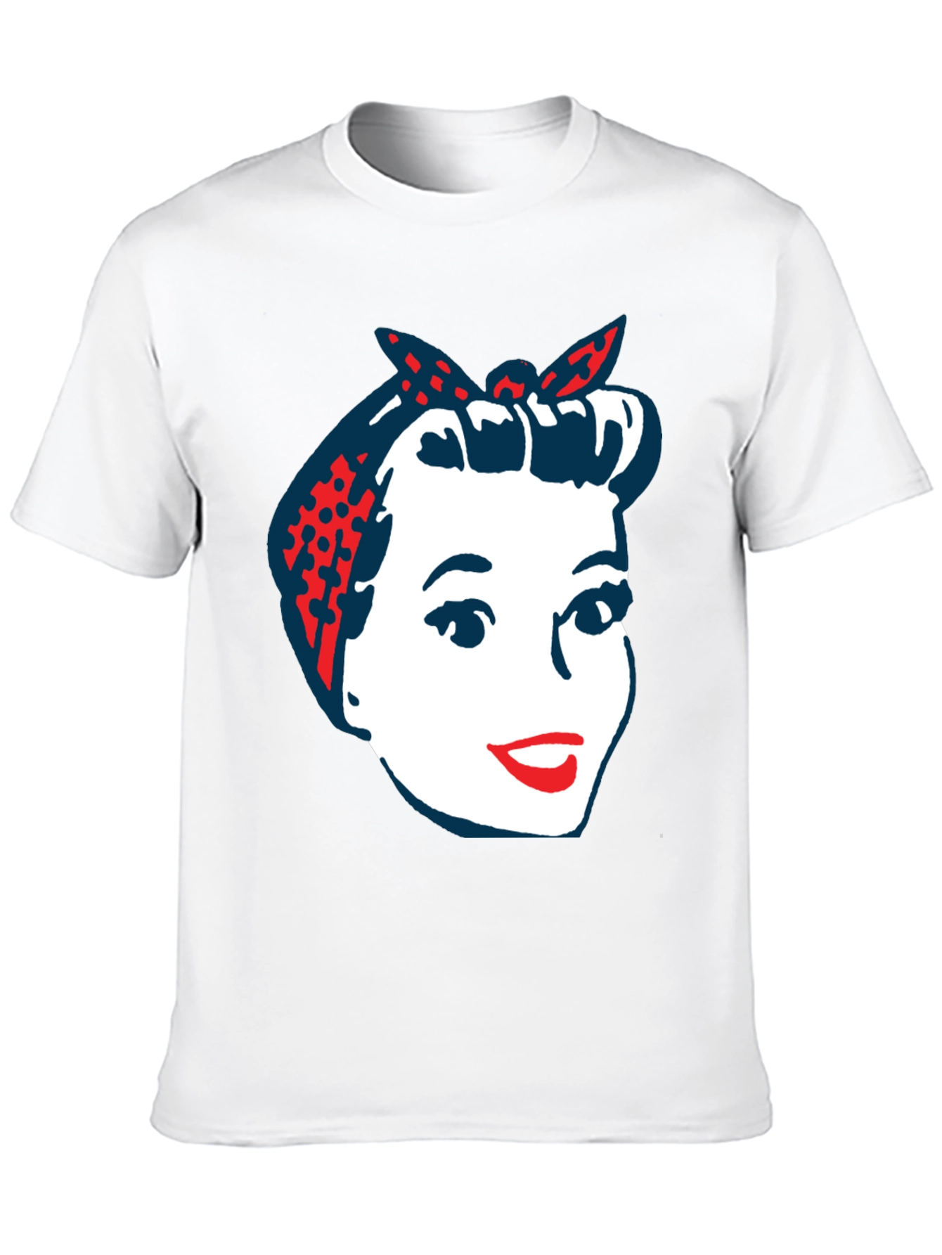 Retro Rosie the Riveter Graphic T-Shirt