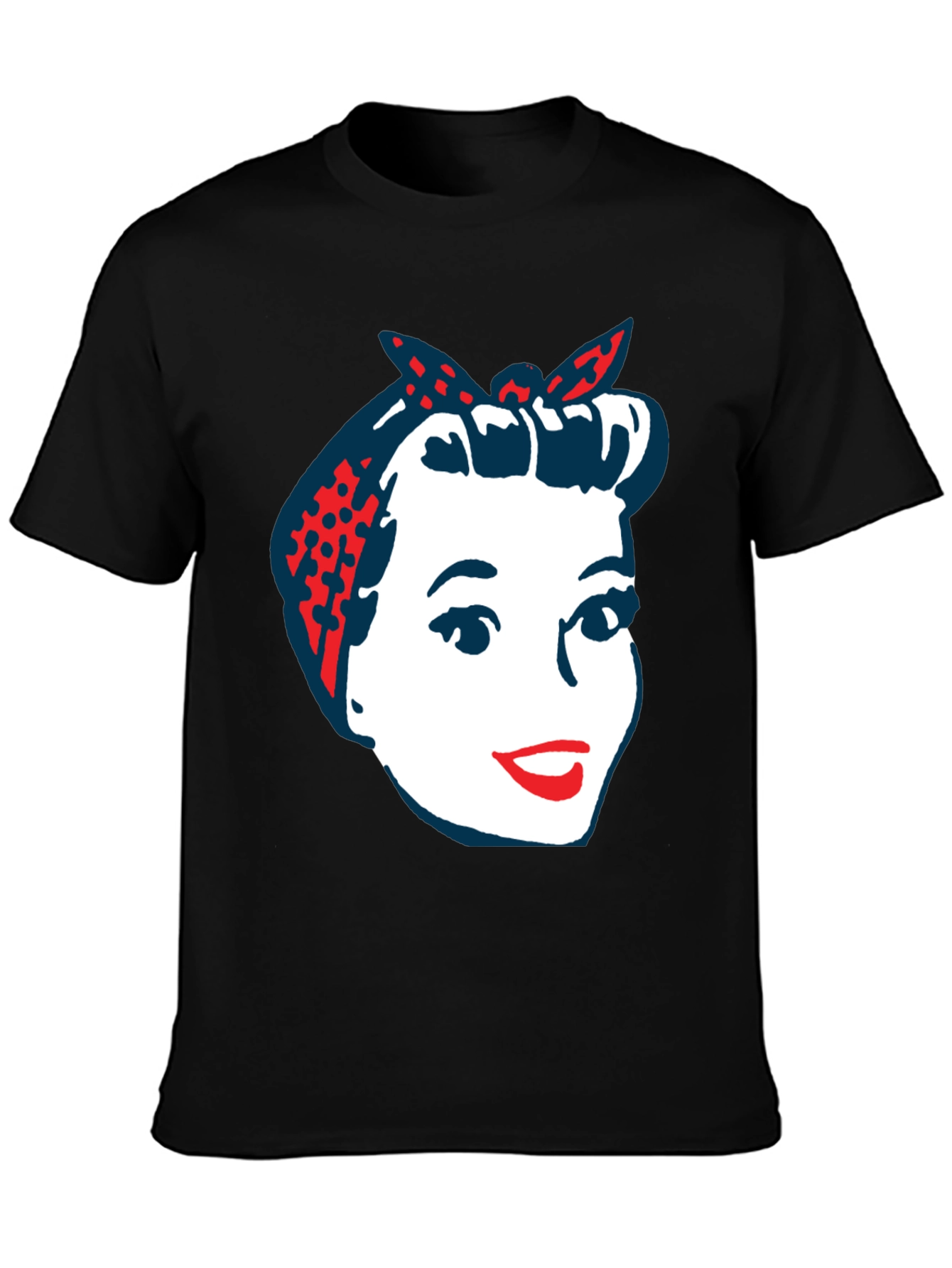 Retro Rosie the Riveter Graphic T-Shirt