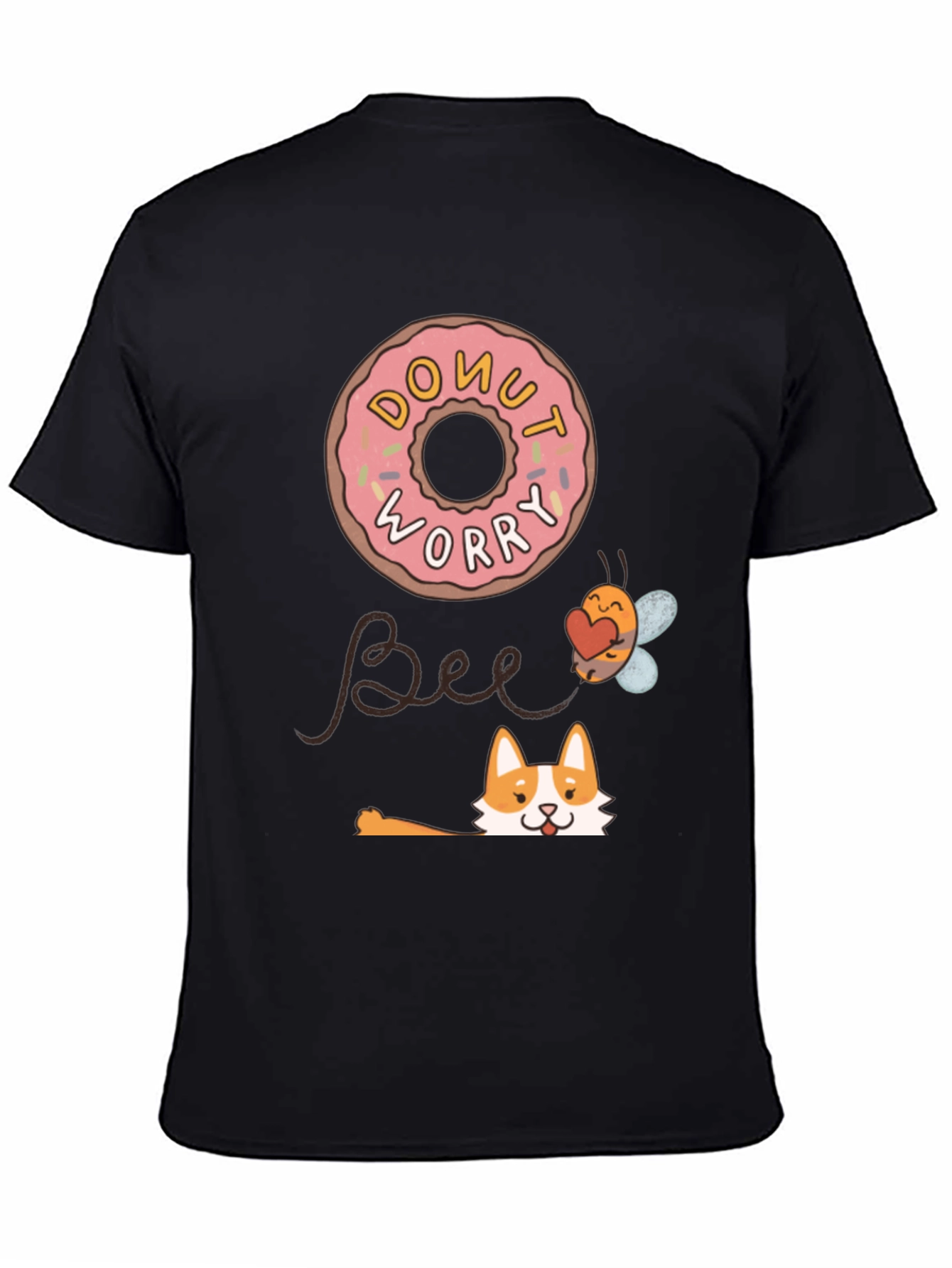 Donut Worry Bee Happy T-Shirt