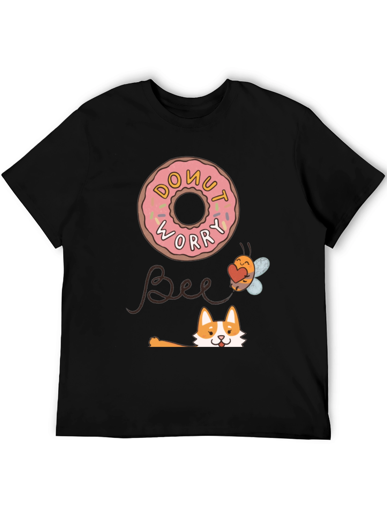 Donut Worry Bee Happy T-Shirt