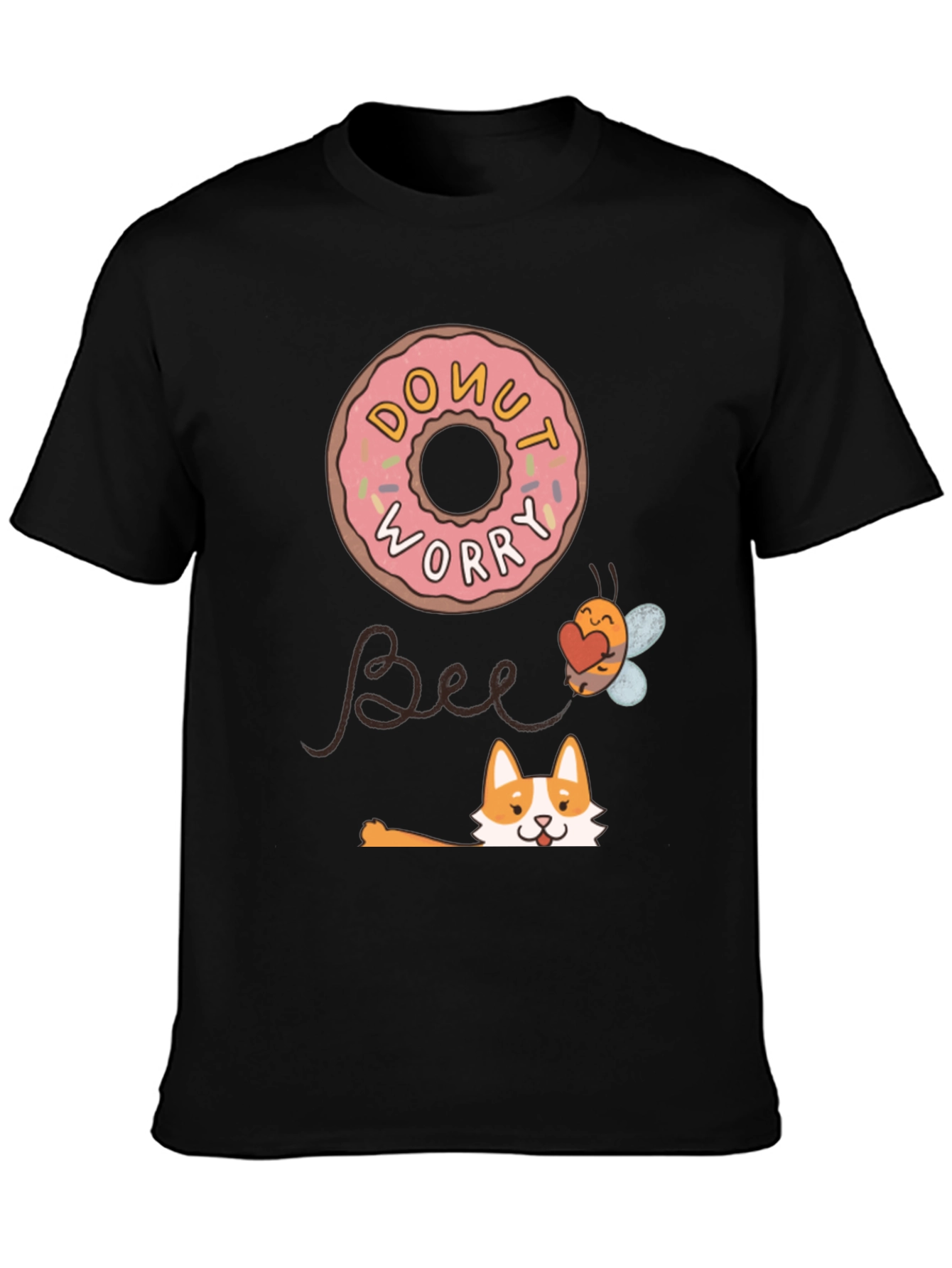 Donut Worry Bee Happy T-Shirt