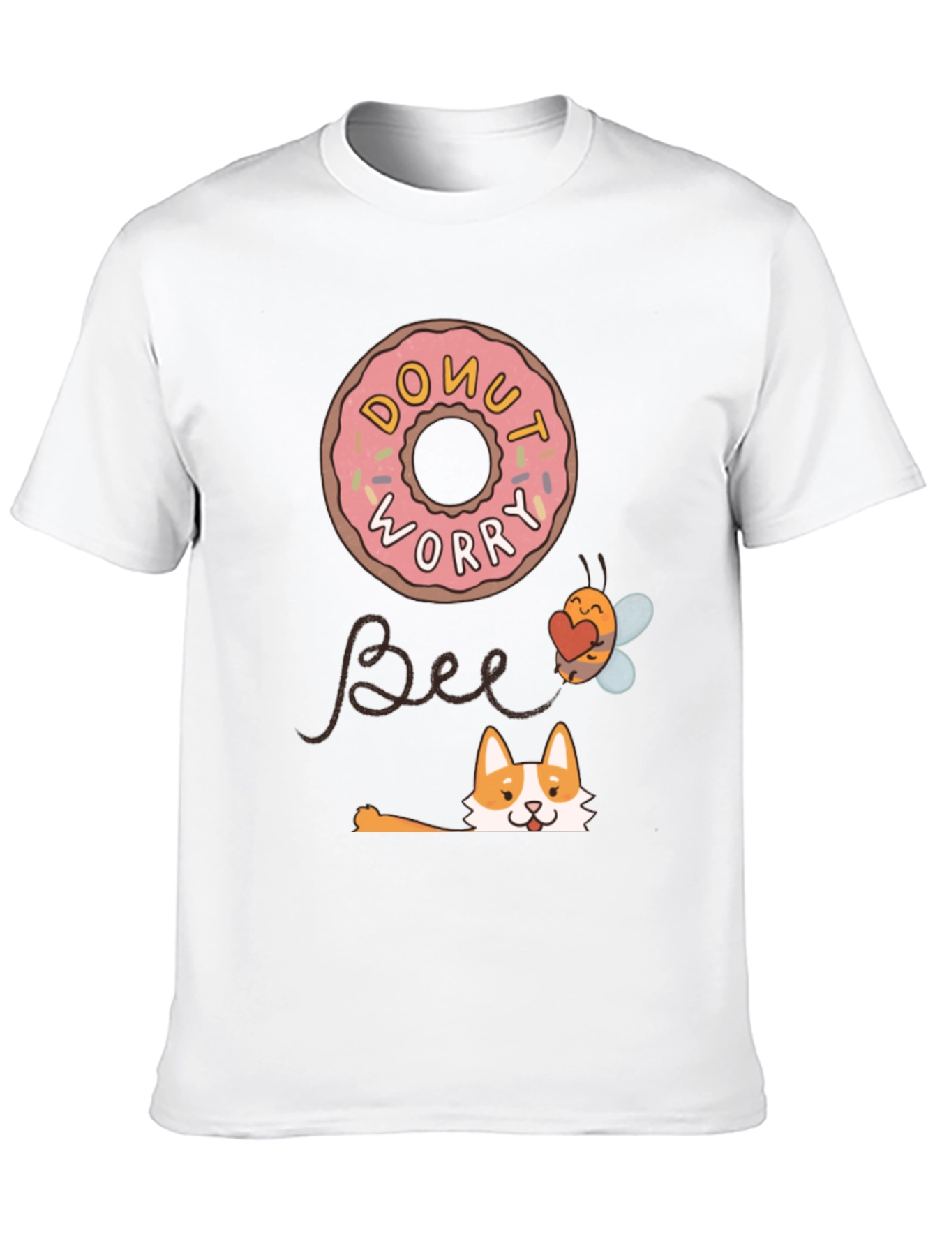 Donut Worry Bee Happy T-Shirt