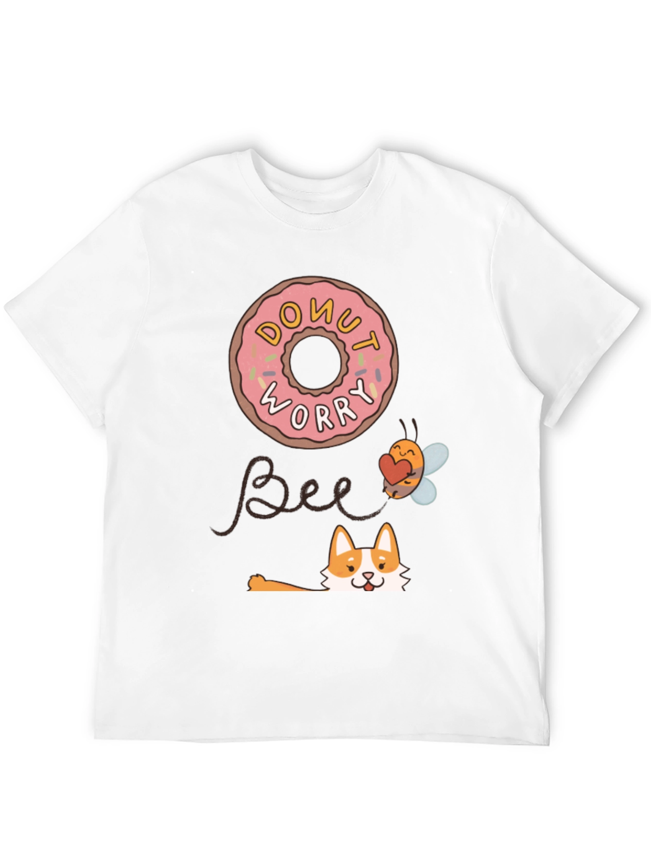 Donut Worry Bee Happy T-Shirt