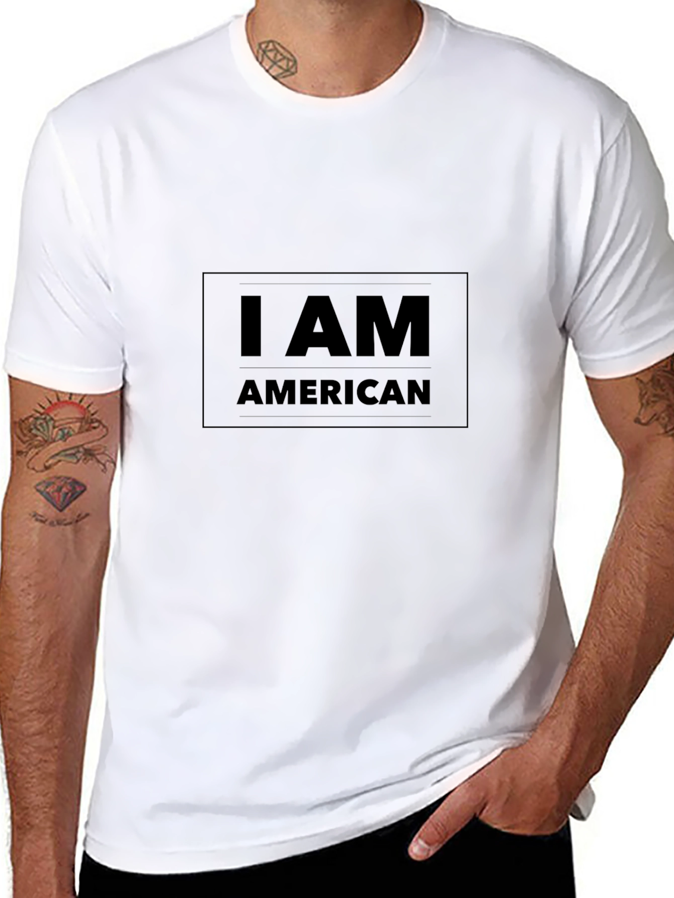 I AM American T-Shirt - Patriotic Pride