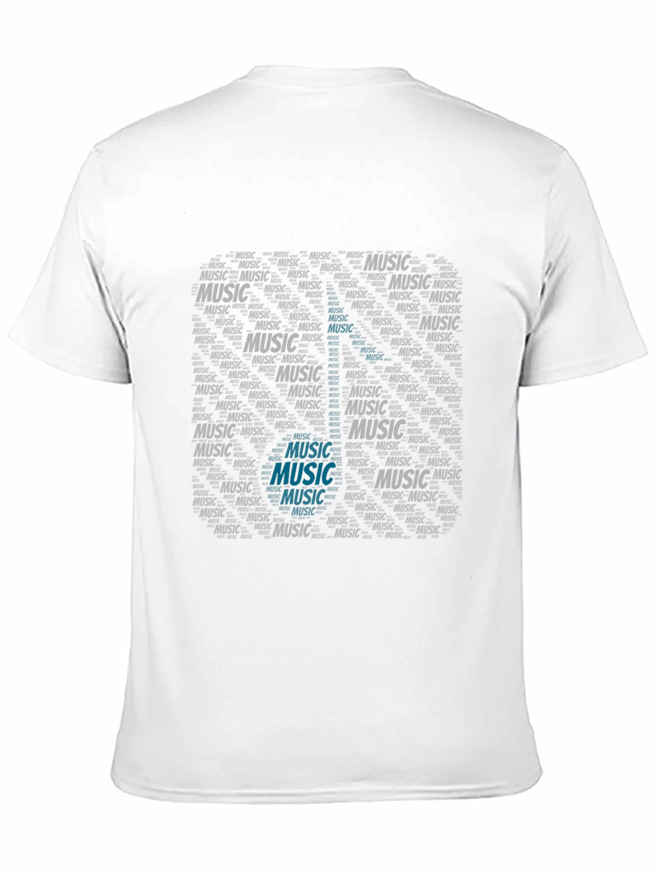 Music Lovers Word Art T-Shirt