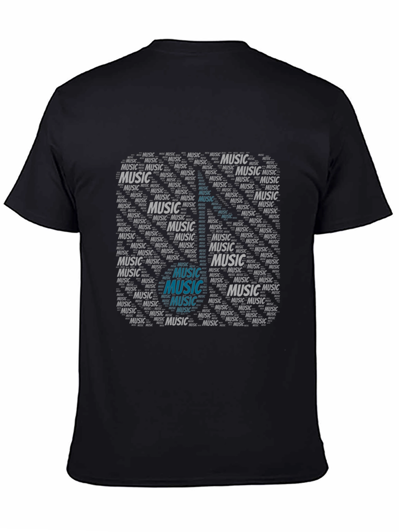 Music Lovers Word Art T-Shirt