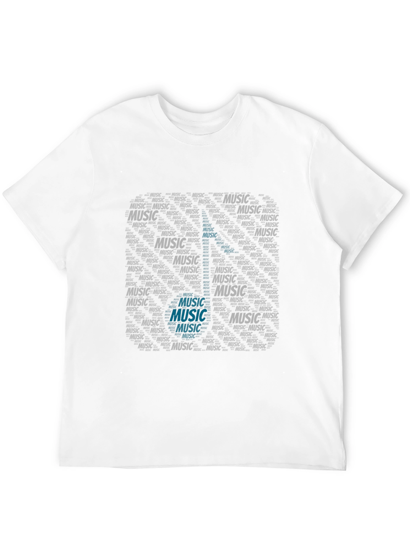 Music Lovers Word Art T-Shirt