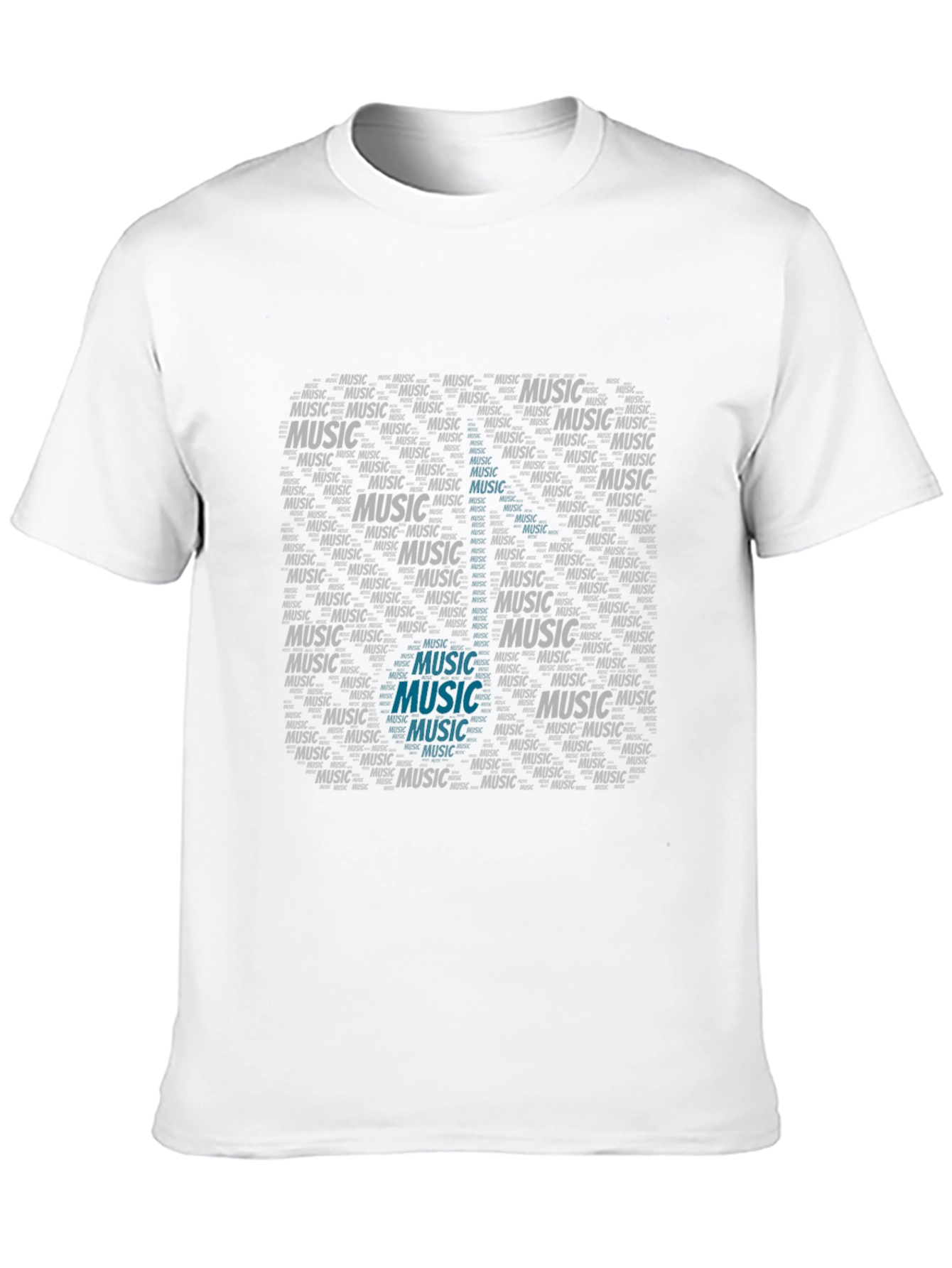 Music Lovers Word Art T-Shirt