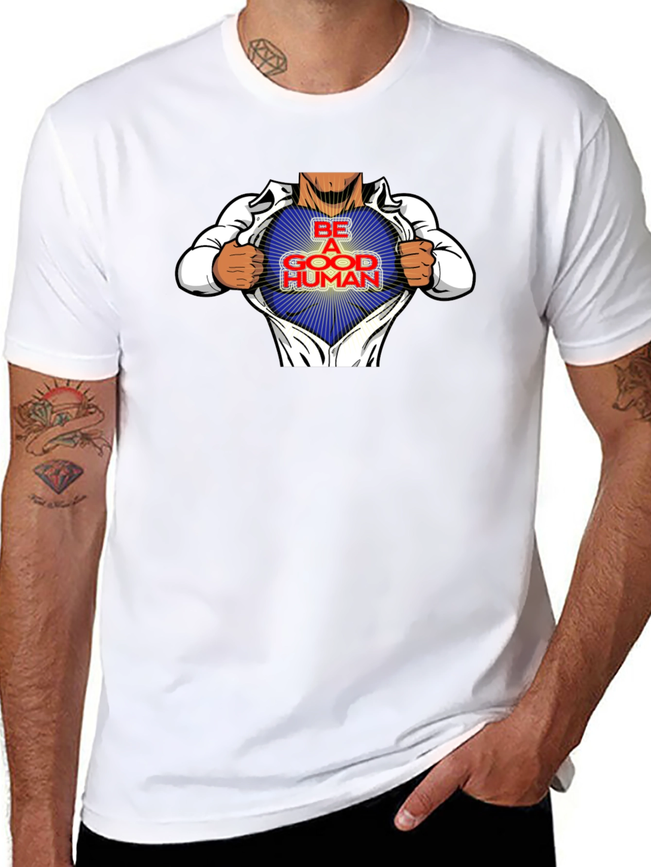 Be a Good Human Graphic T-Shirt