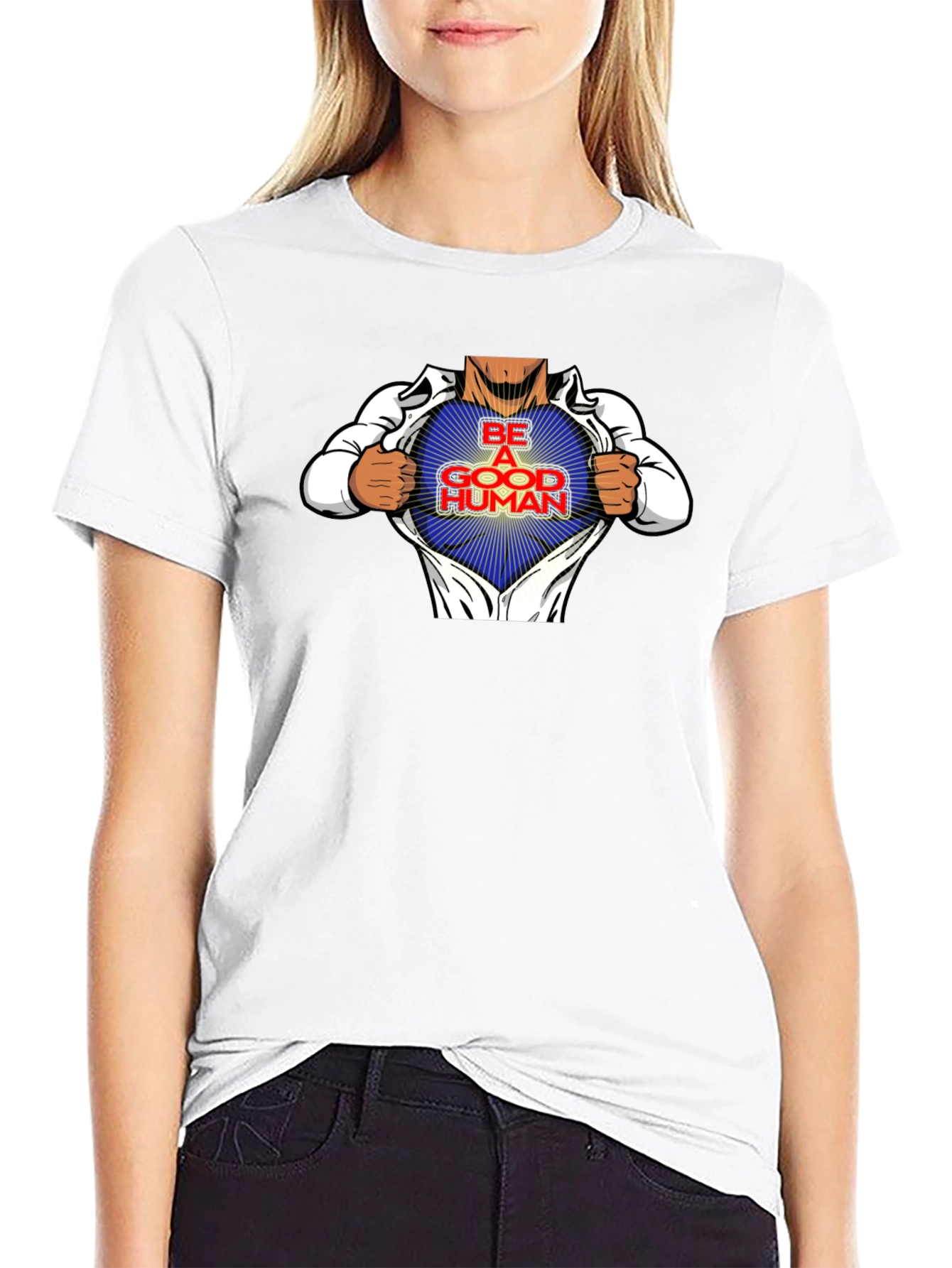 Be a Good Human Graphic T-Shirt