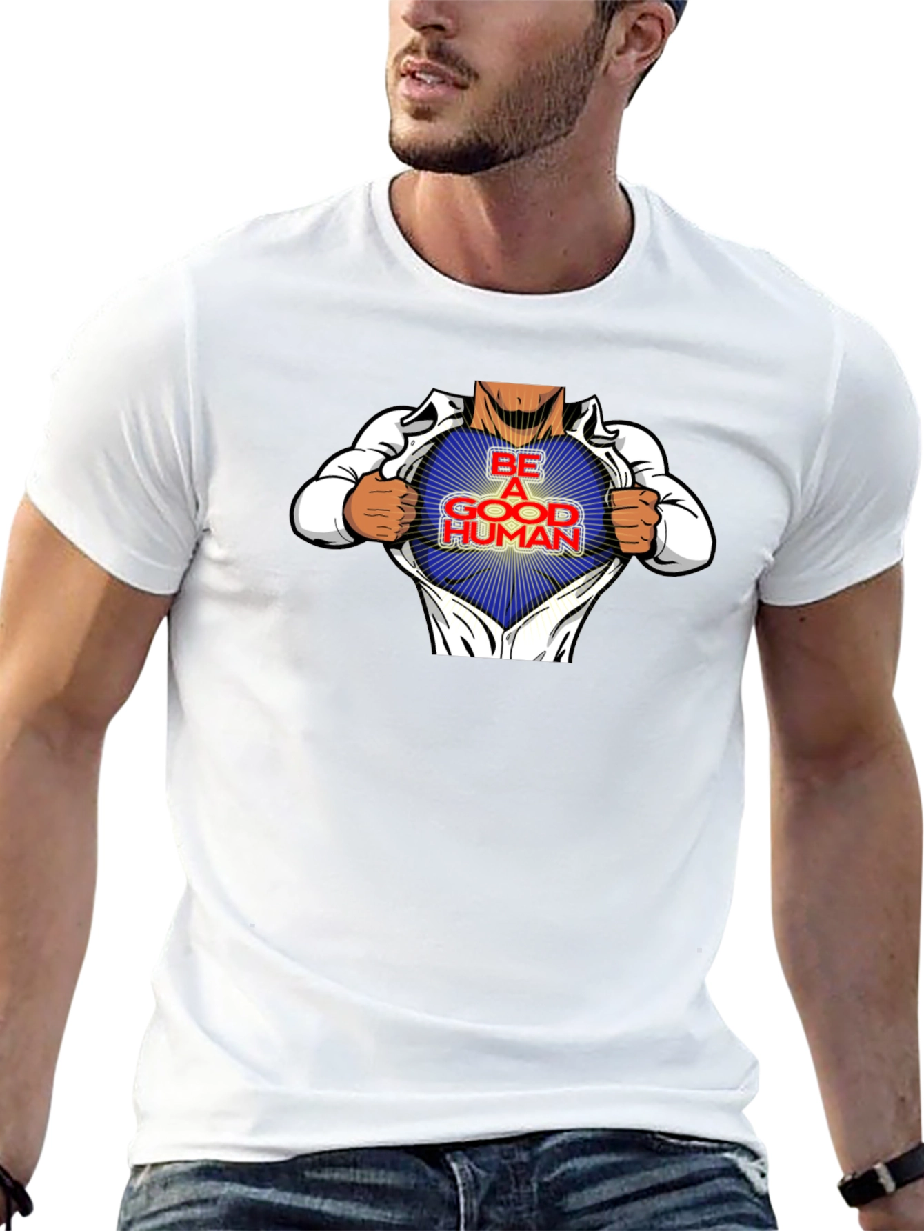 Be a Good Human Graphic T-Shirt