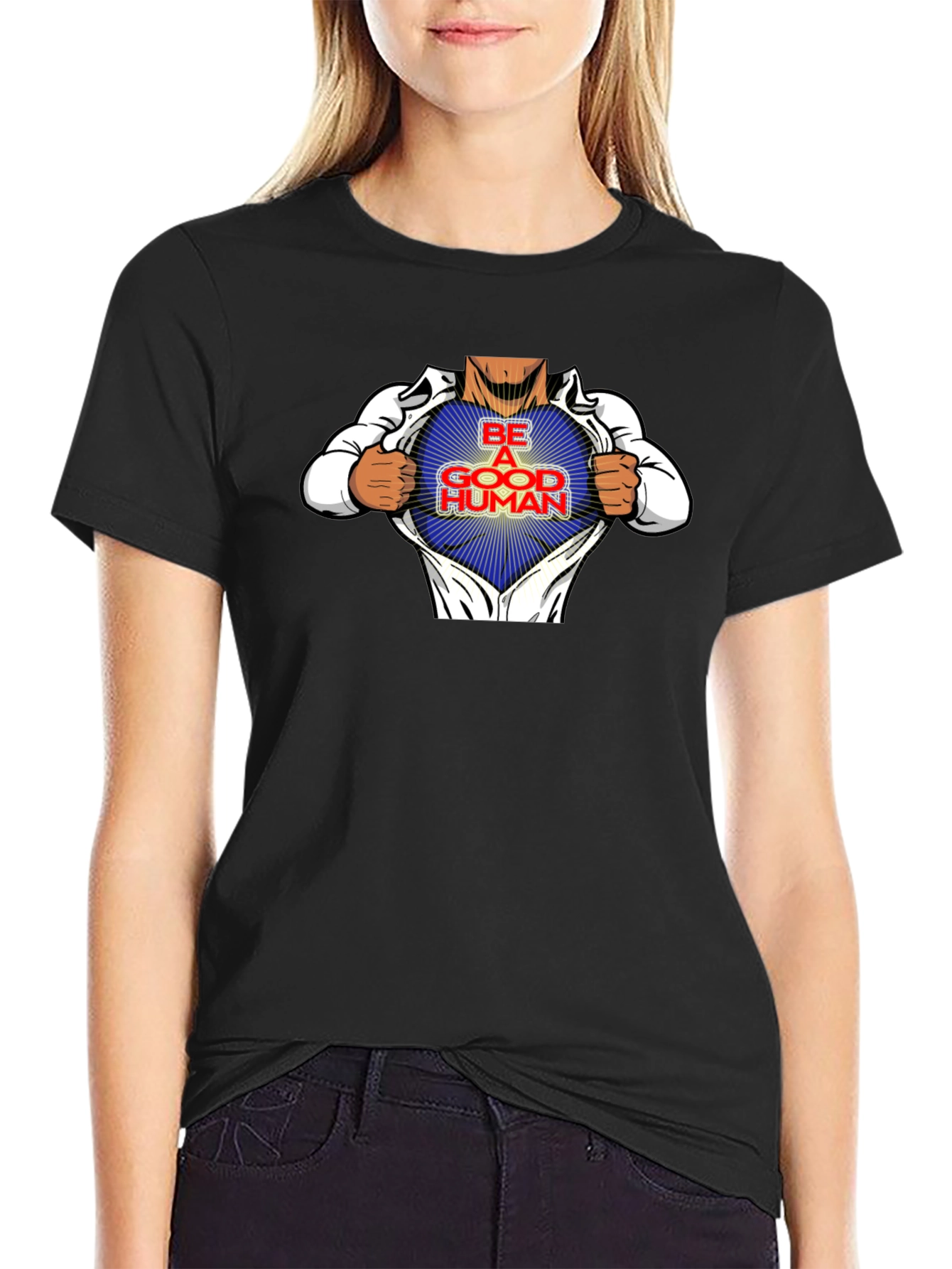 Be a Good Human Graphic T-Shirt